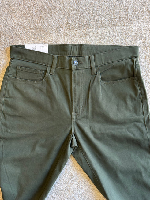 UNIQLO JEANS ULTRA STRETCH JEANS | DARK GREEN