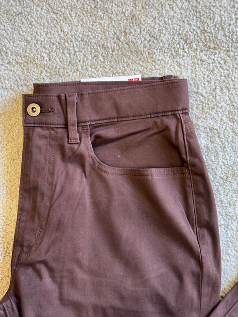 UNIQLO JEANS ULTRA STRETCH JEANS | BROWN