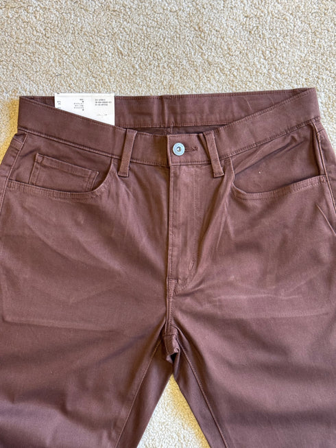 UNIQLO JEANS ULTRA STRETCH JEANS | BROWN