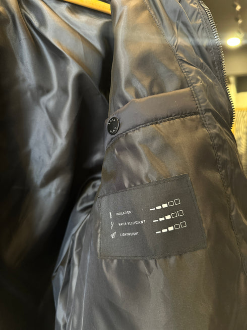 HUGO BOSS MEN’S PUFFER JACKET | BLACK WINTER ESSENTIAL