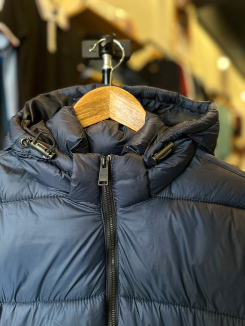HUGO BOSS MEN’S PUFFER JACKET | NAVY BLUE WINTER ESSENTIAL
