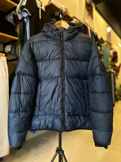 HUGO BOSS MEN’S PUFFER JACKET | NAVY BLUE WINTER ESSENTIAL