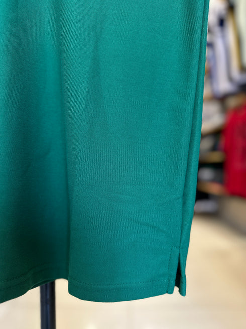 GIORDANO EMBROIDERY SHIRT 3D LION POLO MEN | GREEN