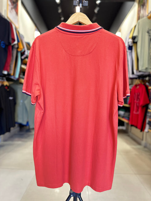 CELIO MEN’S CLASSIC ORANGE POLO SHIRT – PREMIUM COTTON COMFORT