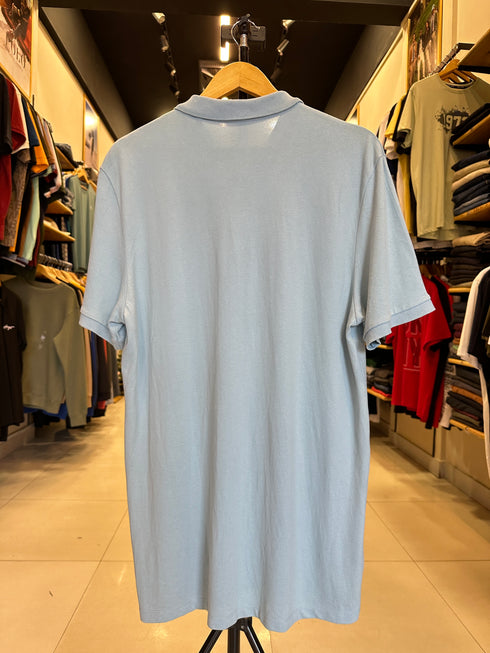 NEXT.- PIQUE POLO SHIRT-MEN | LIGHT BLUE