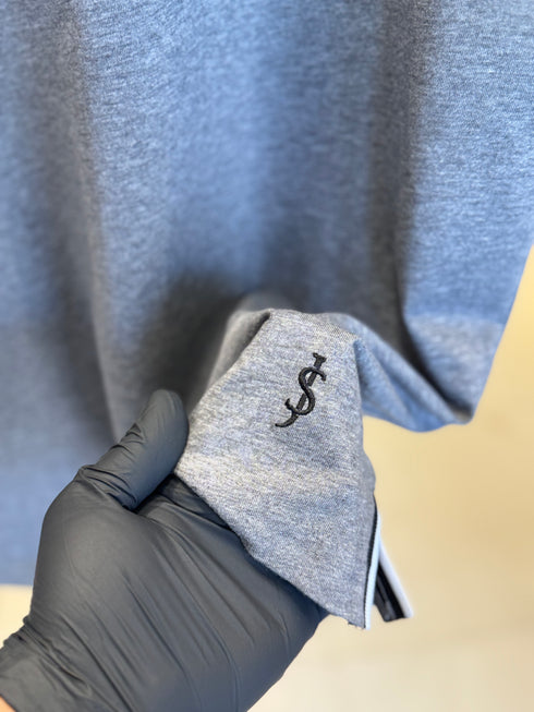 SCOTT JAMES PREMIUM MEN'S V-NECK T-SHIRT | GREY