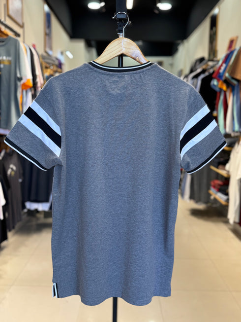 SCOTT JAMES PREMIUM MEN'S V-NECK T-SHIRT | GREY