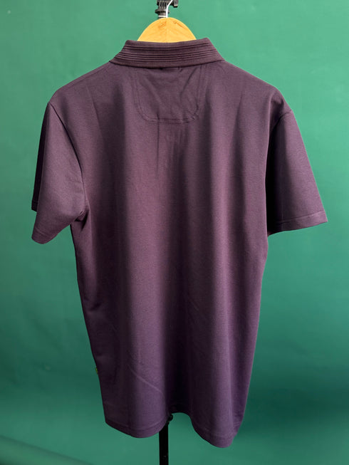 HUGO BOSS PIRAX BB POLO SHIRT | DARK PURPLE