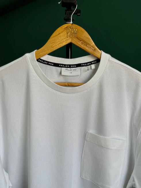 PROJEK RAW - LIVE IN THE MOMENT T-SHIRT | WHITE