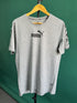 PUMA COLORBLOCKED ACTIVE T SHIRT | GREY
