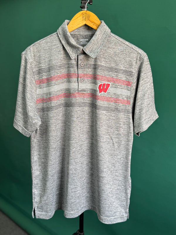 OREGON DUCKS POLO SHIRT MEN | GREY