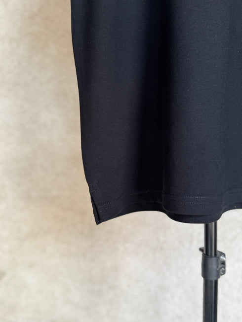 HUGO BOSS REGULAR-FIT POLO SHIRT WITH BOSS LOGO | BLACK