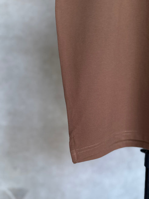 HUGO BOSS PHILLIPSON REGULAR FIT POLO SHIRT | BROWN