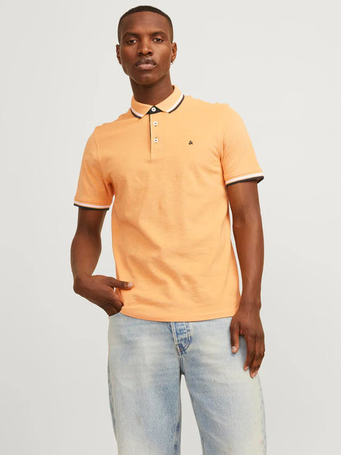 JACK & JONES PAULOS SS NOOS SHIRT | APRICT SNOW