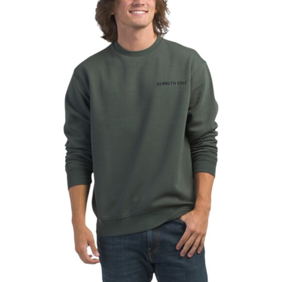 KENNETH COLE NEW YORK SWEATSHIRT FOR MEN | GREEN
