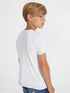 Guess Kids White T-Shirt with Graphic Logo – Soft cotton short-sleeve tee for boys & girls. Trendy, comfortable, and perfect for everyday wear. Shop now!