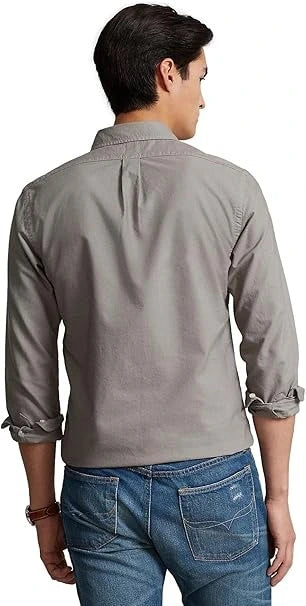Light grey Polo Ralph Lauren Oxford shirt for men – shop online in Pakistan now.