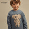 MANGO OCEAN BLUE KOALA PRINTED SWEATSHIRT | KIDS