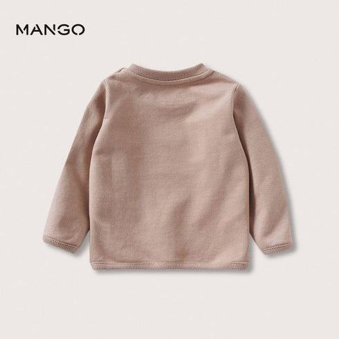 MANGO PASTEL PINK CELEBRITY AT HOME SWEATSHIRT | KIDS