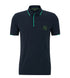 HUGO BOSS PAUL BADGE POLO SHIRT | BLACK