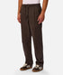 GUESS MEN'S COTTON LINEN DRAWSTRING TROUSER | BROWN