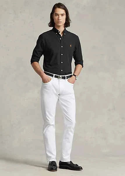 Men’s Ralph Lauren stretch poplin shirt – ideal for formal and smart-casual looks.