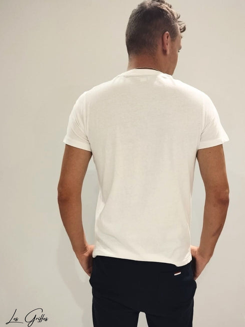 U.S POLO ASSN COTTON T-SHIRT | WHITE