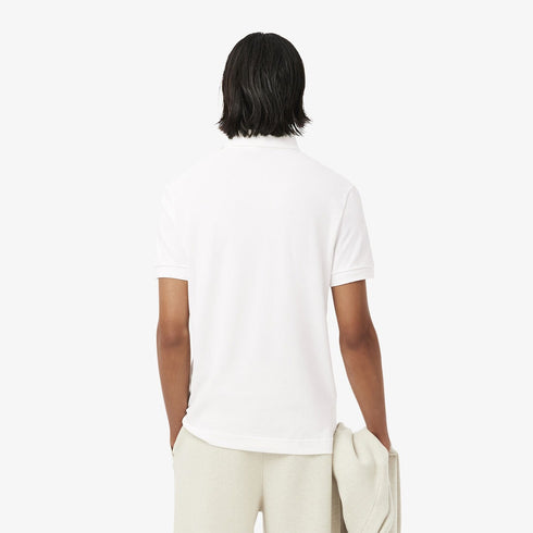 LACOSTE SLIM FIT PARIS STRETCH PIQUE POLO SHIRT | WHITE