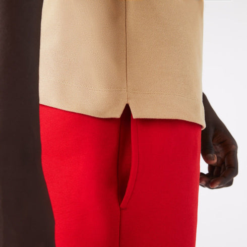 LACOSTE SLIM FIT PARIS STRETCH PIQUE POLO SHIRT | BEIGE