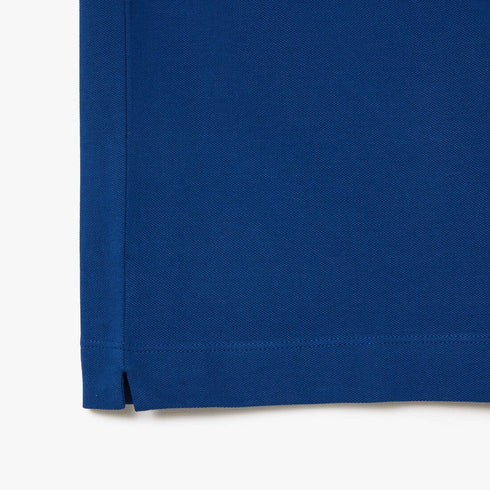 LACOSTE SLIM FIT PARIS STRETCH PIQUE POLO SHIRT | BLUE