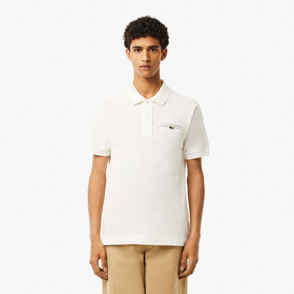 LACOSTE MEN'S SLIM FIT ORIGINAL L.12.12 POLO | WHITE