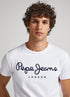 PEPE JEANS LONDON-PREMIUM T-SHIRT | WHITE