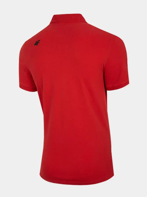 Men's 4.F Polo T-Shirt in Pakistan - Comfortable elastic knit fabric, regular fit, and stylish design for everyday wear.