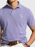 RALPH LAUREN - CLASSIC SLIM FIT BIG PONY MESH POLO SHIRT | LIGHT PURPLE