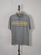 CAPTIVATING STRIPED POLO WITH W LOGO | GREY