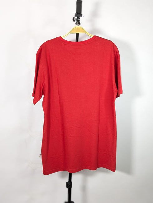 HOLLISTER MEN'S RED T- SHIRT | CLASSIC FIT WITH ICONIC STYLE