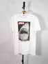 JAWS MEN’S PRINTED LOGO T-SHIRT | WHITE (SALE)