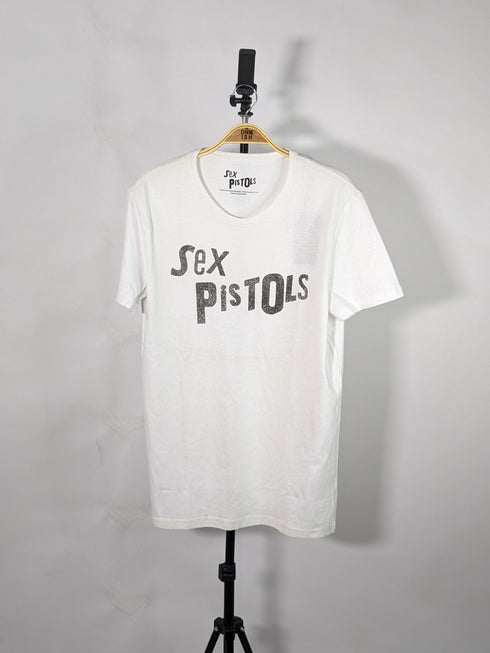SEX PISTOLS GRAPHIC PRINTED T-SHIRT | WHITE