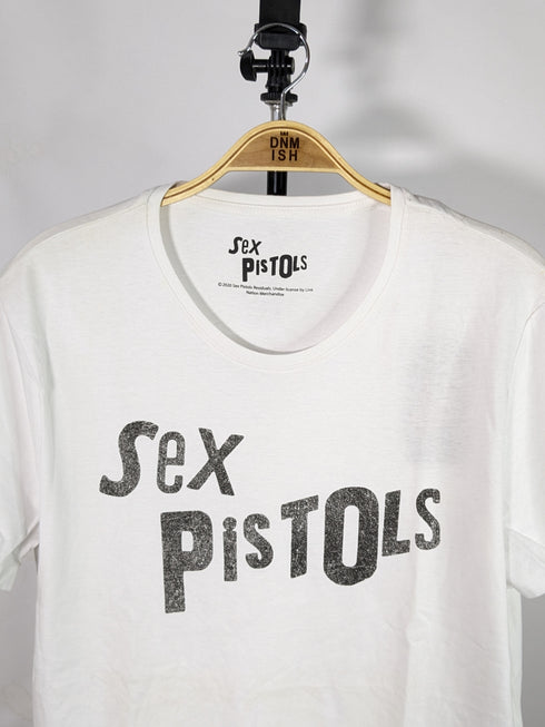 SEX PISTOLS GRAPHIC PRINTED T-SHIRT | WHITE
