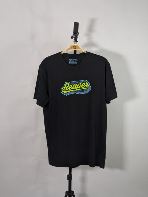 REAPER T-SHIRT SIGNATURE REAPER LOGO | BLACK