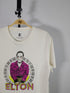 ELTON JOHN PREMIUM WHITE GRAPHIC T-SHIRT | SIGNATURE PRINT EDITION
