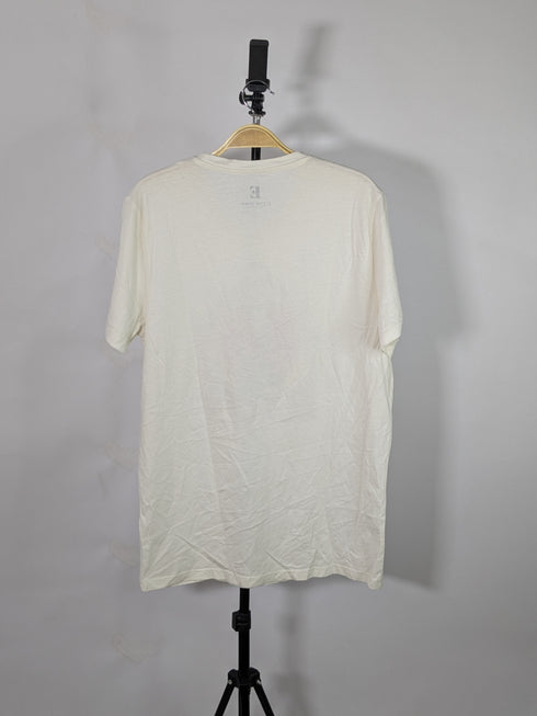 ELTON JOHN PREMIUM WHITE GRAPHIC T-SHIRT | SIGNATURE PRINT EDITION