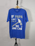 T STRA PREMIUM PRINTED T-SHIRT | ROYAL BLUE