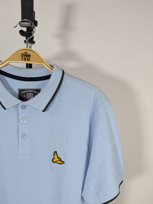 KENSINGTON PREMIUM SHIRT EMBROIDERY LOGO FOR MEN | SKY BLUE