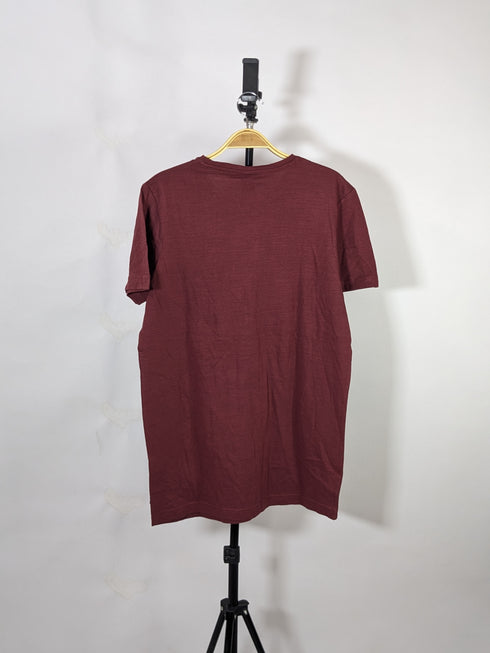 SPRINGFIELD MEN’S CASUAL T-SHIRT | EUROPEAN STYLE MAHROON