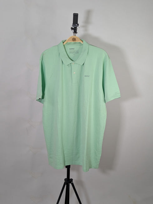 ESPRIT SLIM FIT MENS POLO SHIRT | GREEN