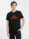 PREMIUM HERMES PARIS T-SHIRT WITH EMBROIDERY LOGO | BLACK