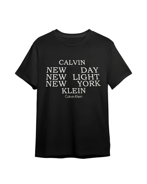 CALVIN KLEIN JEANS VARSITY LOGO T-SHIRT | BLACK