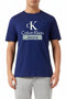 CALVIN KLEIN JEANS VARSITY LOGO T-SHIRT | BLUE