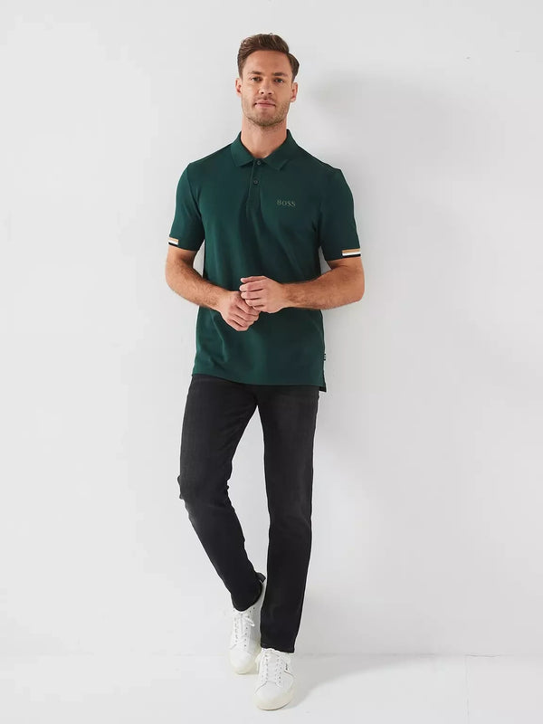Hugo Boss Polo Shirt 'Pallas' – Dark Green Polo for Men